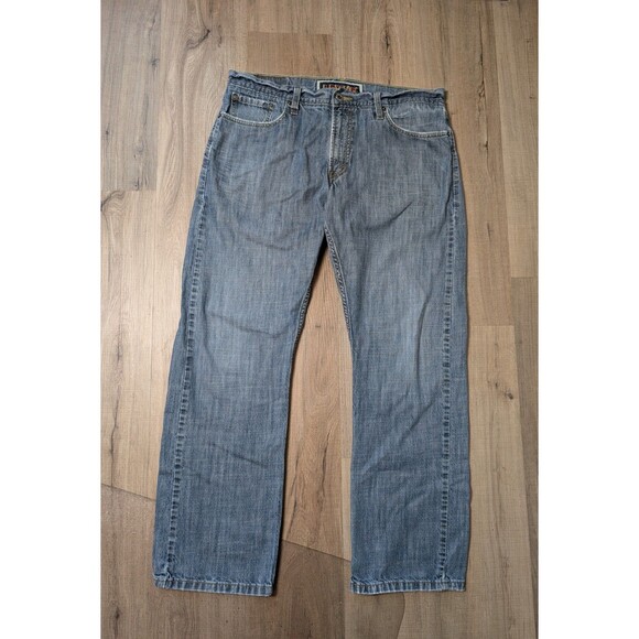Vintage Levi's 514 Slim Straight Size 36X30 The Original Jeans Distressed Y2K - Picture 1 of 9